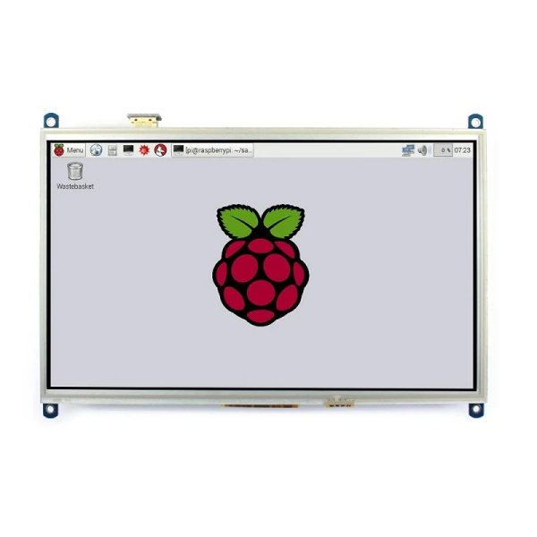 10.1inch Resistive Touch Screen LCD, 1024×600, HDMI, IPS, Supports Raspberry Pi / PC