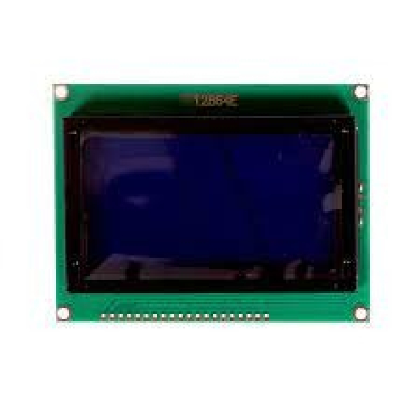 JHD 12864 LCD Display with Blue Backlight