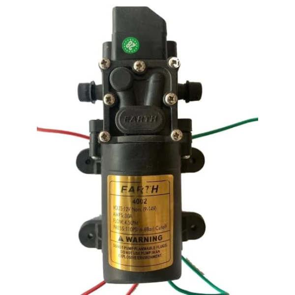 12V High Performance/Diaphragm Water Pump, Battery Sprayer Motor with Thread