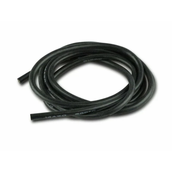 14 AWG SILICONE WIRE ( BLACK )
