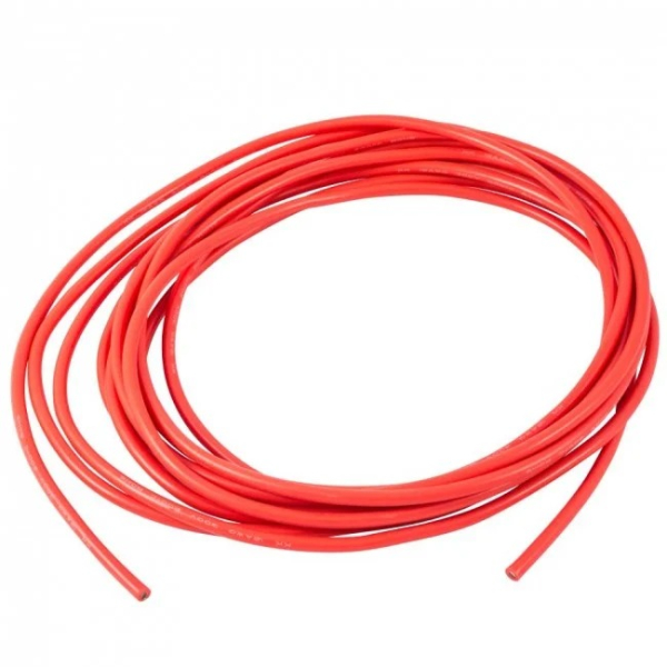 18 AWG SILICONE WIRE ( RED )