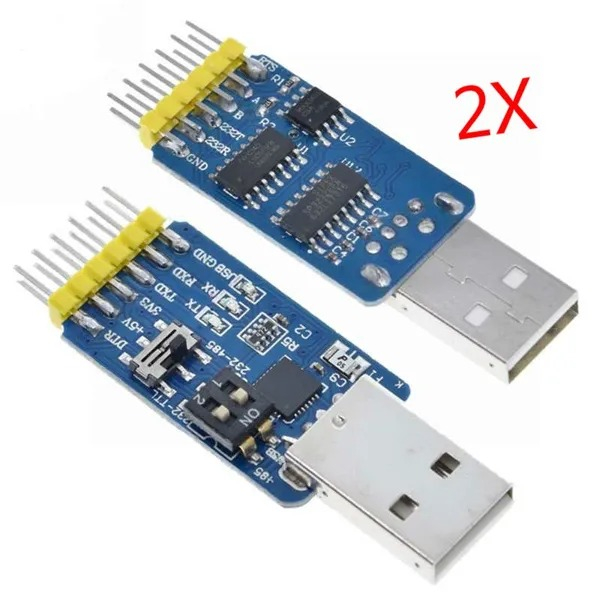 USB CP2102 To TTL RS232 USB TTL To RS485 Mutual Convert 6 In 1 Convert Module