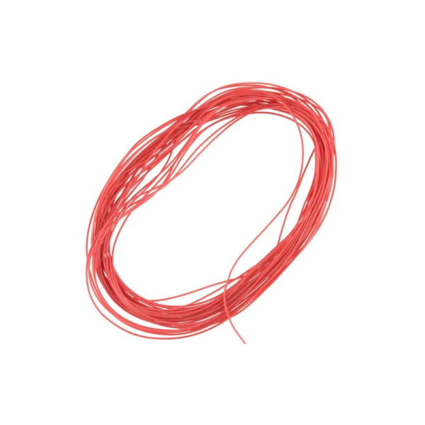 22 AWG SILICONE WIRE ( RED )