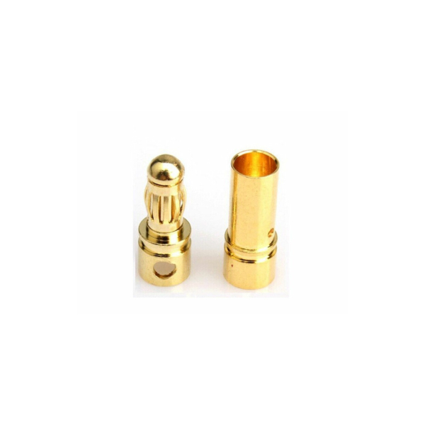 Bullet Connector M/F Pair 3.5mm
