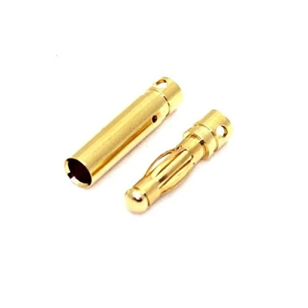 Bullet Connector M/F Pair 4mm
