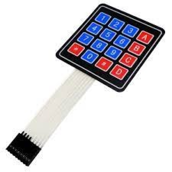 4x4 Matrix Membrane keypad