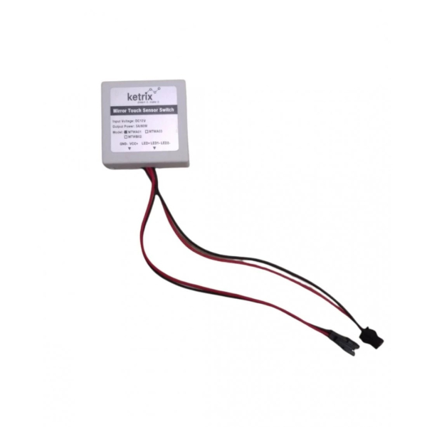 SINGLE BUTTON MIRROR TOUCH SENSOR SWITCH 5A