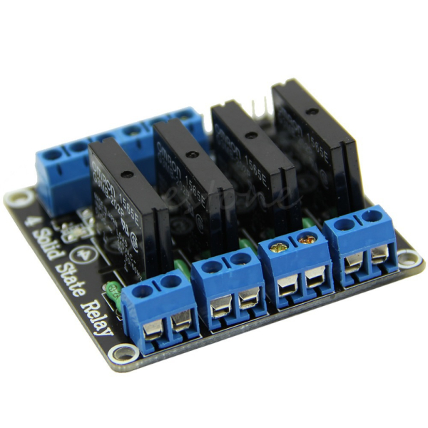 5V 4 Channel SSR G3MB-202P Solid State Relay Module