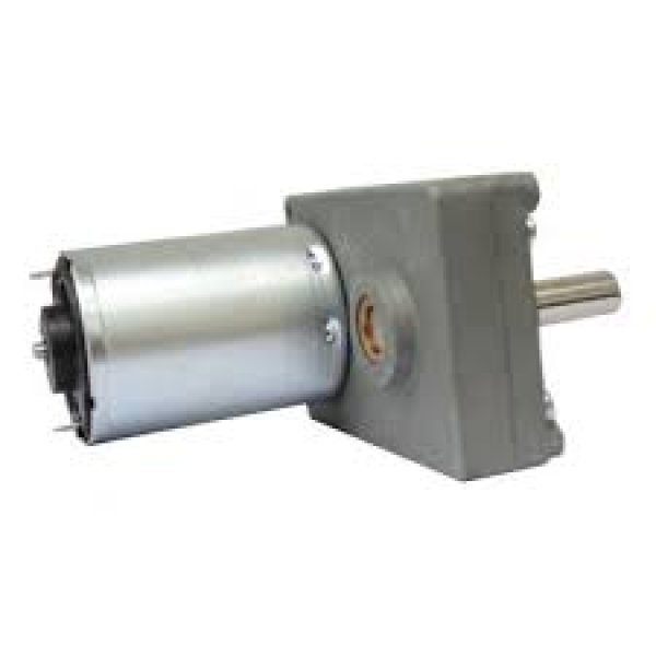 Robosoft Systems 70X30 High Torque Geared Motor (8Mm Shaft) 300Rpm (Silver)