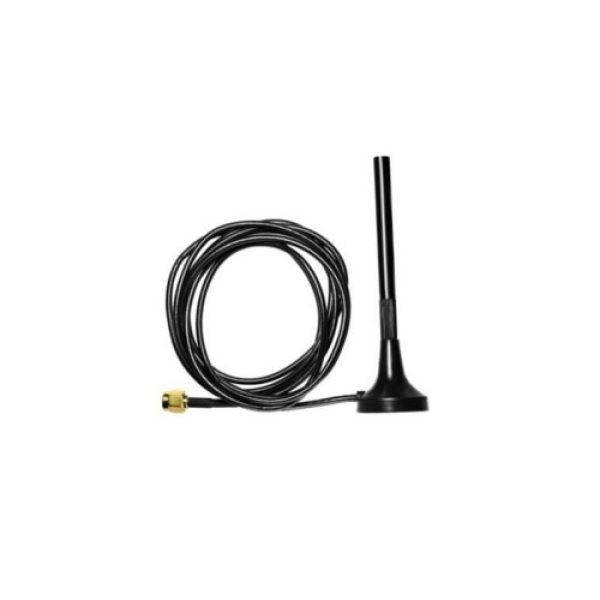 824 – 960 MHz & 1710 – 1980 MHz 3 dBi Gain Magnetic Mount Antenna (Stub 3.0m)
