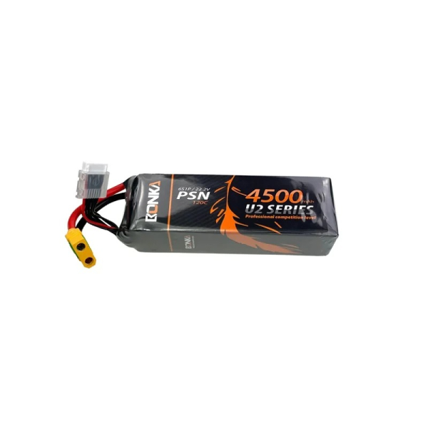 Bonka 22.2V 4500mAh 120C 6S FPV U2 Series Lithium Polymer Battery Pack