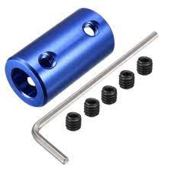 8x8mm Blue Aluminum Alloy Coupling