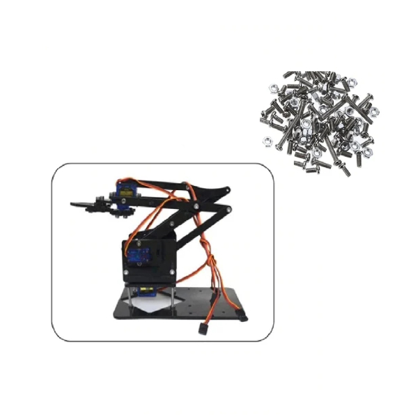 DIY Acrylic Robot Manipulator Mechanical Arm Kit (not-including Servo and Board)