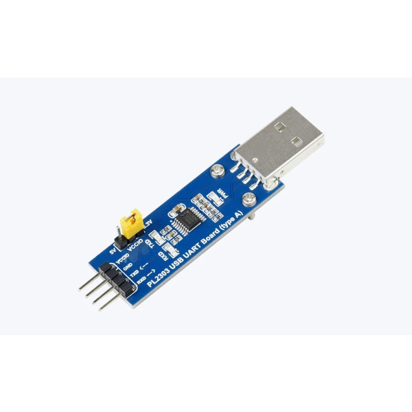 PL2303 USB To UART (TTL) Communication Module V2, USB-A Connector