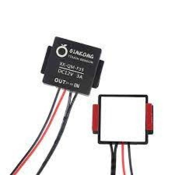 SINGLE BUTTON MIRROR TOUCH SENSOR SWITCH 3A