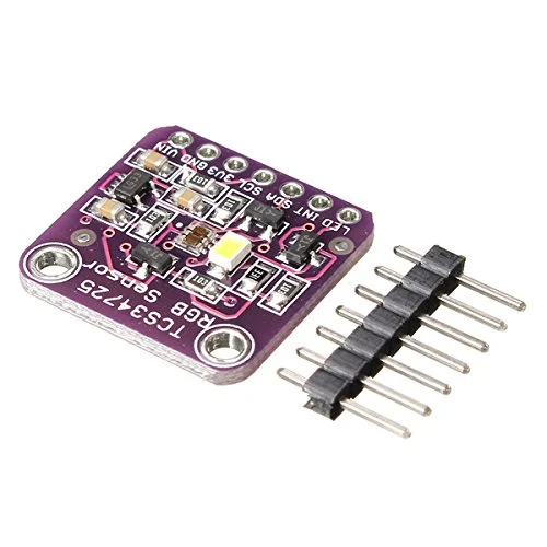 RGB Color Sensor with IR Filter and White LED TCS34725