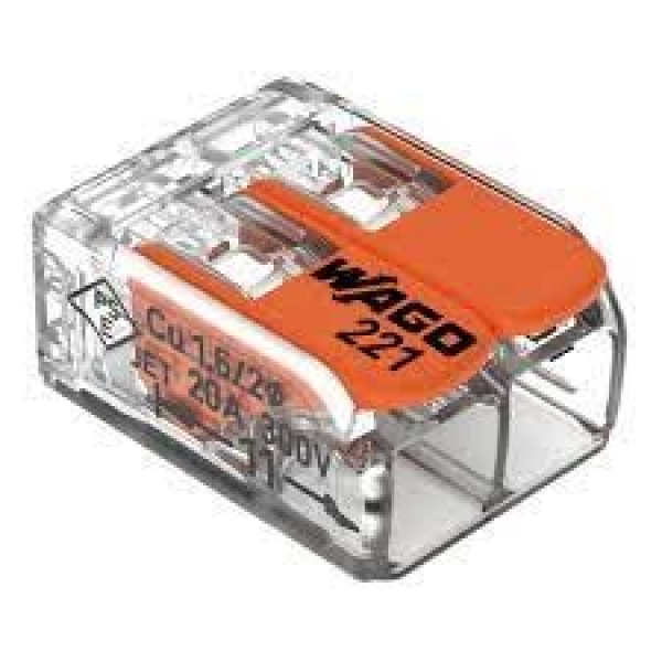 WAGO CONNECTOR 221-412 ( 2way )