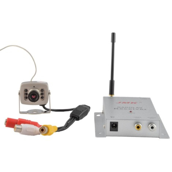 Wireless CCTV Camera Surveillance Kit, 6Mm Camera Resolution,With 56 Degree View Angle.