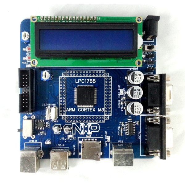 LPC1768 ARM Cortex M3 Development Board