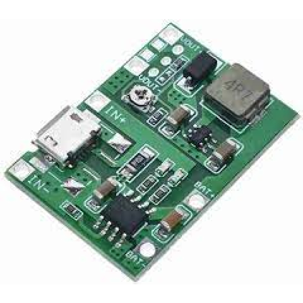 18650 UPS charging and discharging integrated module