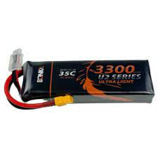 11.1v - 3300mah - 35C - bonka 3s