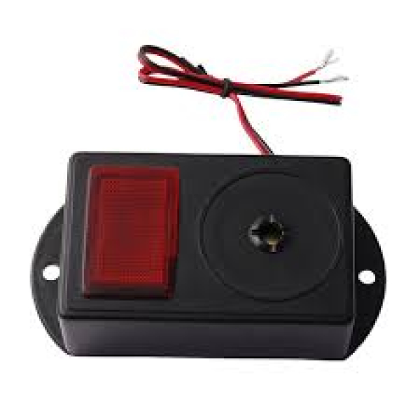 AVL135 - 24V DC Siren with LED Strobe