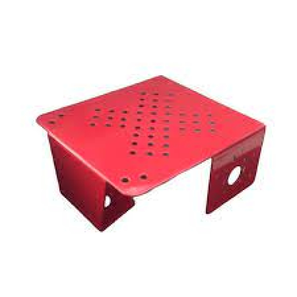 2WD Red Metal Chassis