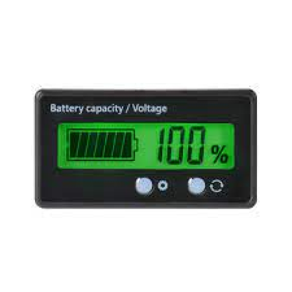 BATTERY CAPACITY + LCD DISLAY
