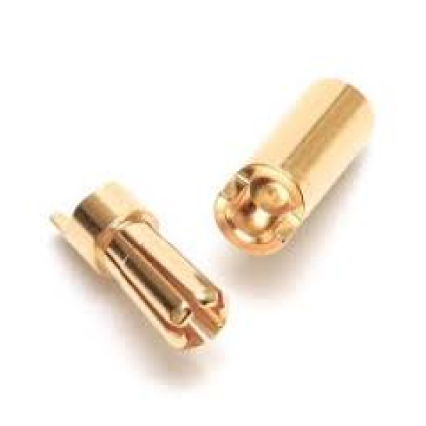 Bullet Connector M/F Pair 5.5MM