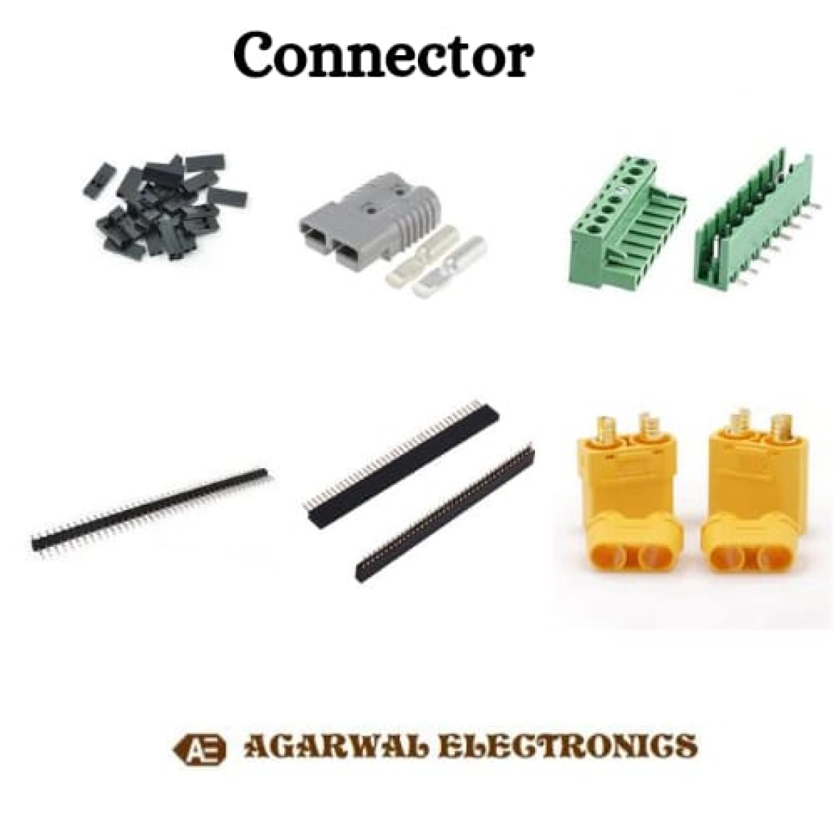 Xt60 male female connectors agarwal electronics