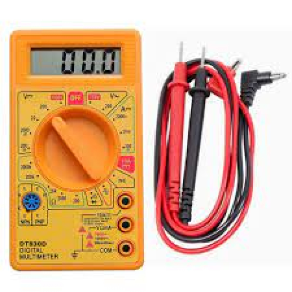 CHINA MULTIMETER DMM (YELLOW COLOR)