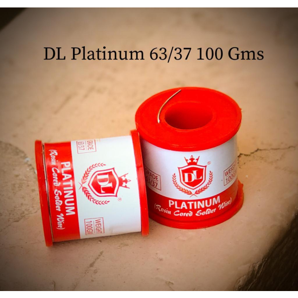 DL PLATINUM 63/37 22G 50GM , 100G , 250G , 500G  LEAD