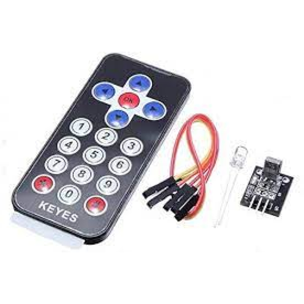 Infrared IR Wireless Remote Control Module Kit for Arduino with battery