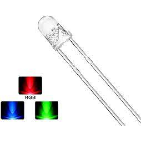 LED 5MM MULTICOLOR DISCO 2PIN