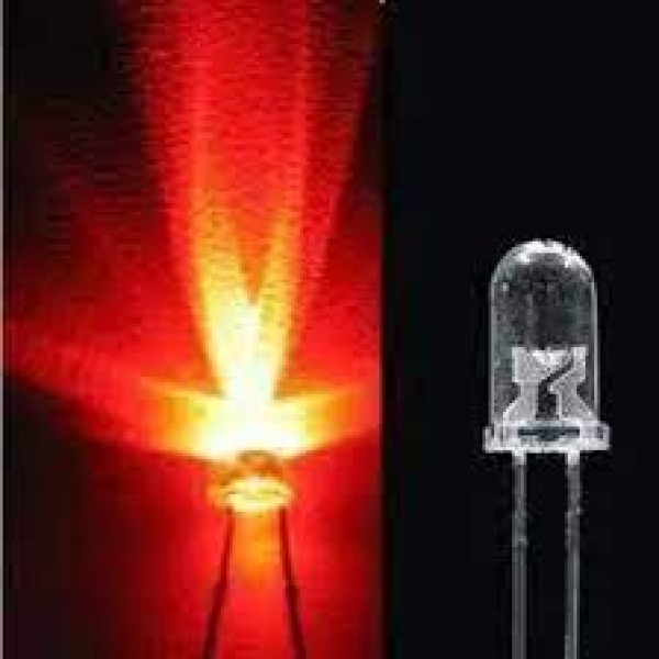 LED 5MM RED CLEAR