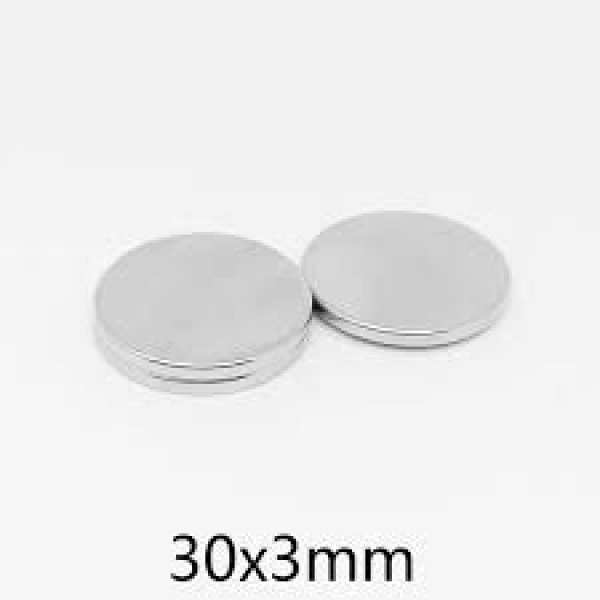 MAGNET 30x3 Silver
