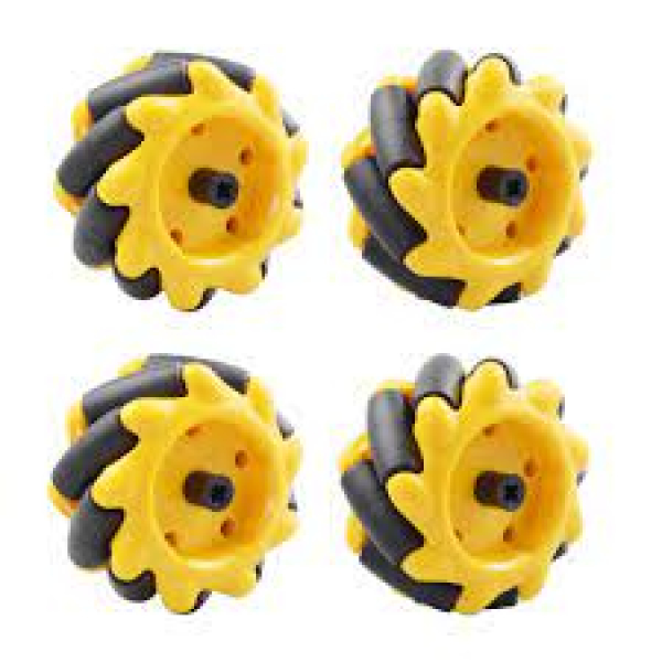 Mecanum Wheel 48mm(4pcs:2pcs right,2pcs left)