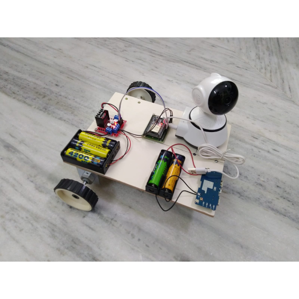 PROJECT READY BT SURVEILLANCE ROBOT