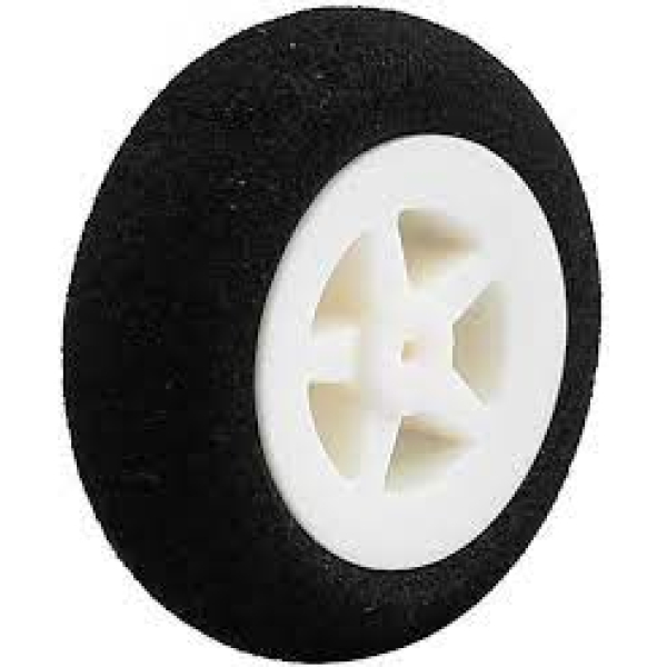 SPONGE WHEEL FOR RC PLANE - 56mm x 16x 2.8mm