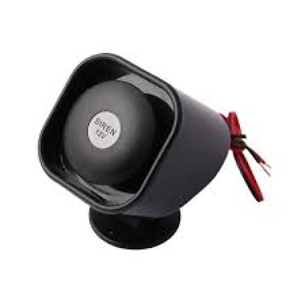 SQR117 - 24V DC Square Siren