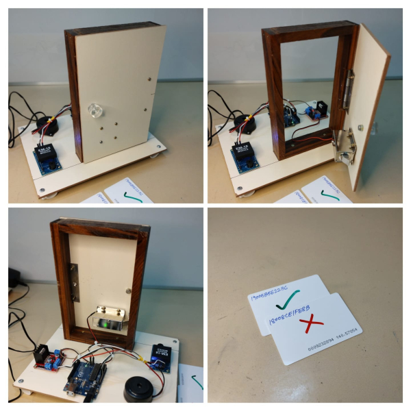 project ready RFID BASED DOOR LOCK