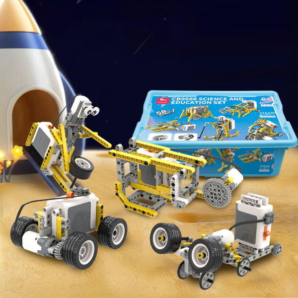 420PCS DIY Blocks Education set -  Mechanical Assembly