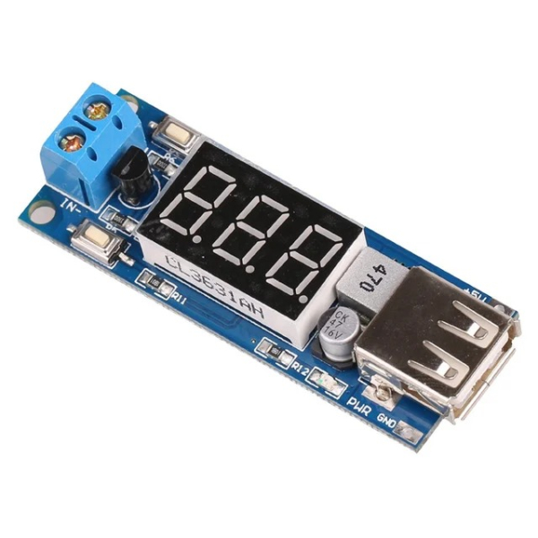 DC 4.5-40V To 5V 2A USB Charger DC-DC Step-down Buck Converter