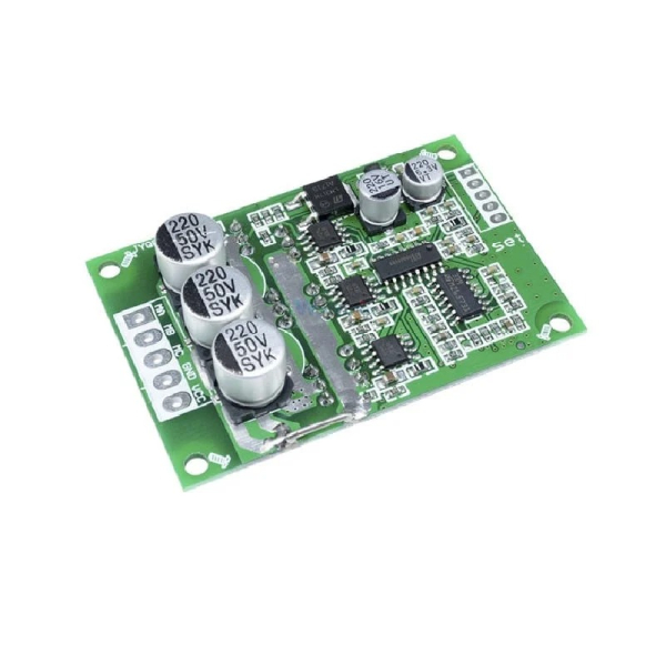 DC12V 36V 500W PWM DC Brushless Motor Controller No Hall Motor Driver Control Board JYQD-6.3E2