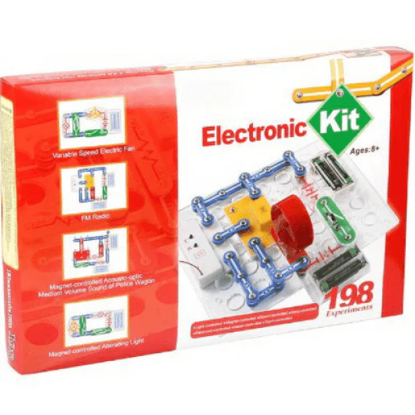 Educational Electronics Kit Snap Circuits from DBOLO (Model 198 in 1)