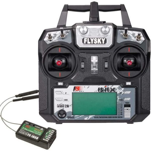 Flysky i6X 10CH 2.4 FGHz AFHDS RC Transmitter with FS-iA6B Receiver