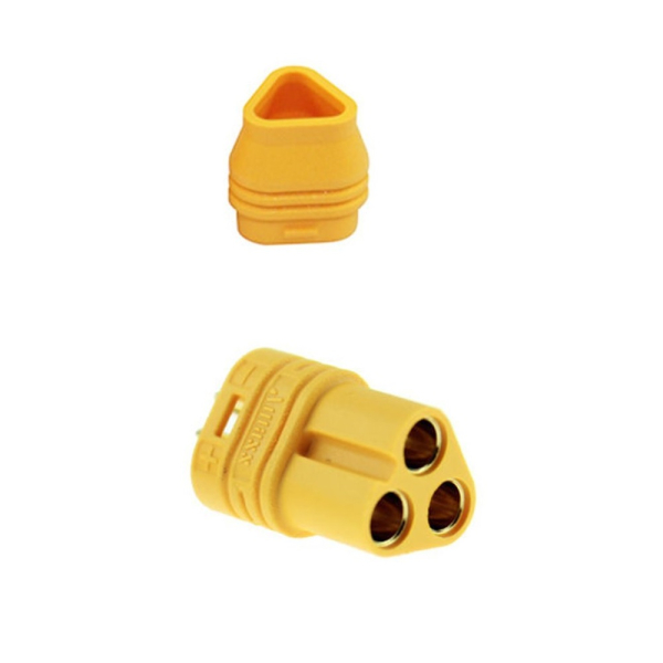 Amass MT30 3 Pole Motor/ESC Connector Set Female – 1 Pcs- MT30-F.G.Y